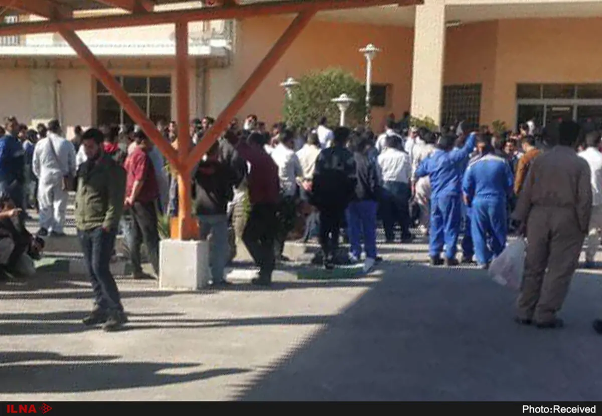اعتراض کارگران پیمانکاری فاز ۱۲ پارس جنوبی