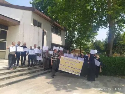 اعتراض کارگران بازنشسته سهام‌دار ایران پوپلین رشت/ سود سهام ما چه شد؟