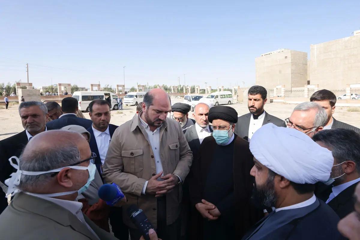 رئیس‌جمهور از بیمارستان نیمه ساخته ۹۶ تختخوابی پیشوا دیدن کرد