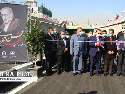 افتتاحیه زیرگذرشهیدمحسن فخری زاده/ شیراز