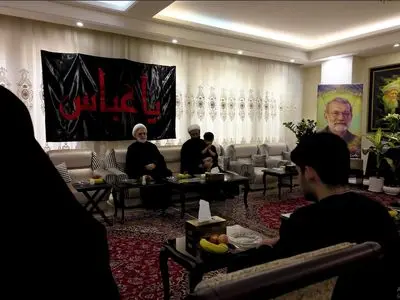 رئیس قوه قضاییه با اعضای خانواده شهید لاریجانی دیدار کرد