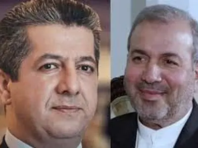 تشکر سفیر ایران در بغداد برای خدمات ارائه شده توسط اقلیم کردستان در اربعین