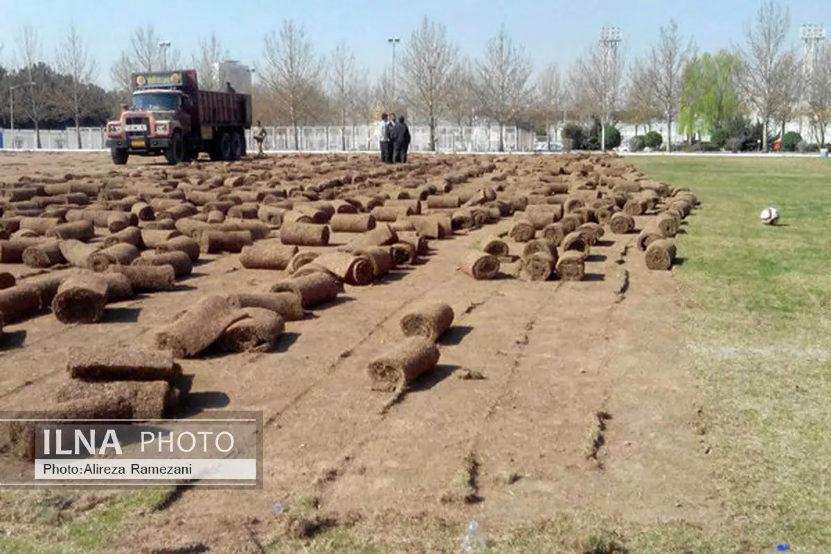 آغاز بازسازی زمین کمپ تیم ملی فوتبال/ دو میلیارد تومان برای ترمیم