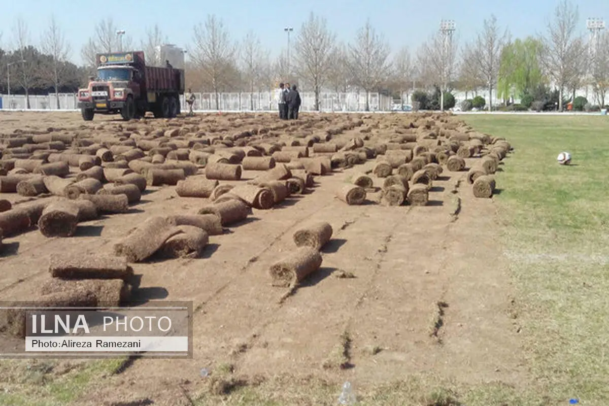 آغاز بازسازی زمین کمپ تیم ملی فوتبال/ دو میلیارد تومان برای ترمیم