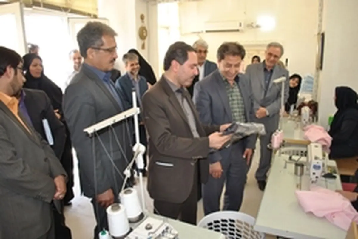 معاونین سازمان بهزیستی کشوراز مراکزتحت پوشش بهزیستی کاشان بازیدکردند