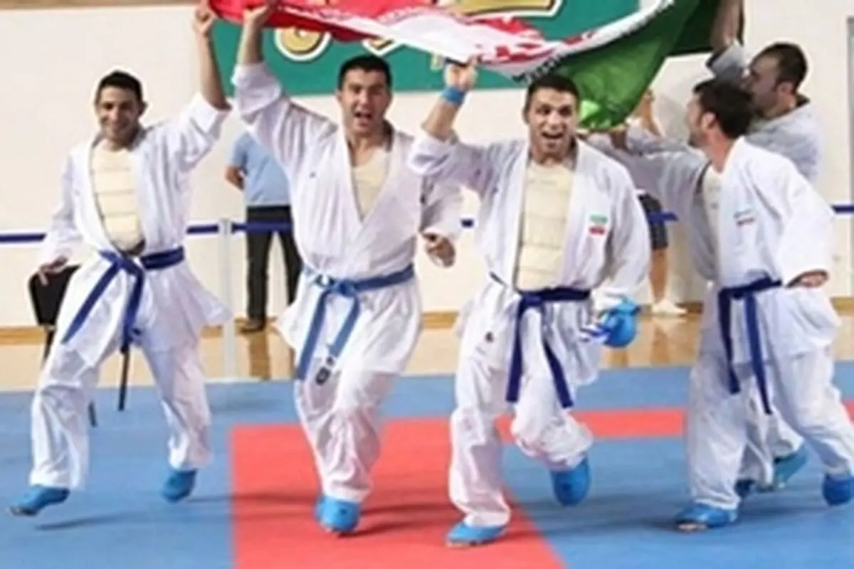 طلای ناب کومیته تیمی برای کاراته ایران / دور افتخار مردان کاراته در برمن