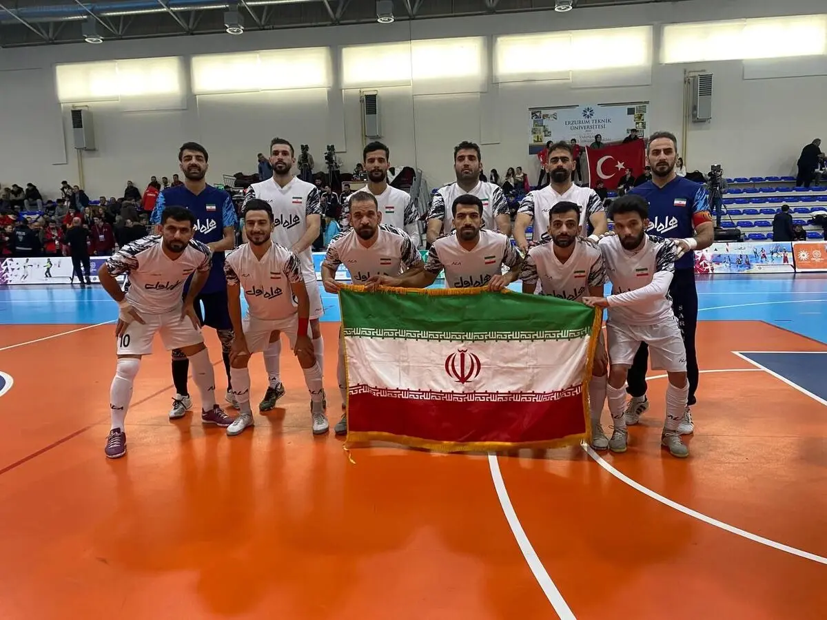 قهرمانی تیم فوتسال ایران در المپیک زمستانی ناشنوایان
