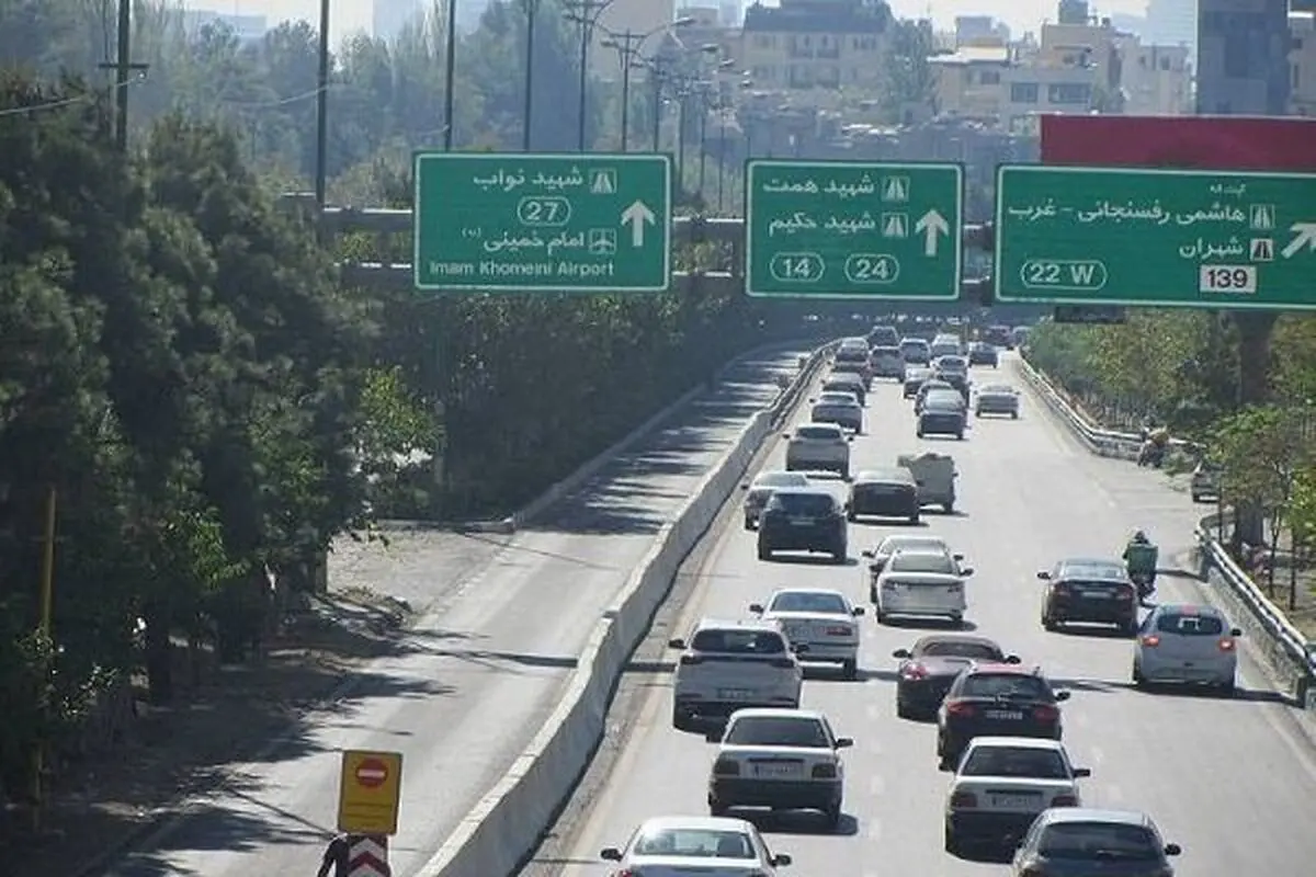 کاهش ترافیک صبحگاهی تهران در آخرین پنجشنبه بهمن ماه