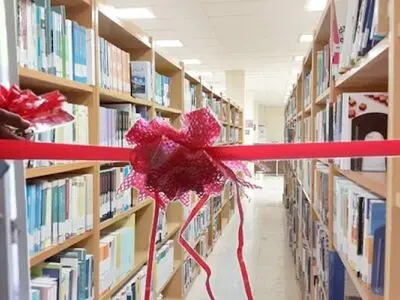افتتاح کتابخانه مرکزی بنیاد حفظ آثار در پارک موزه دفاع مقدس گیلان
