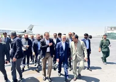 ورود فرمانده ارتش پاکستان به تهران

