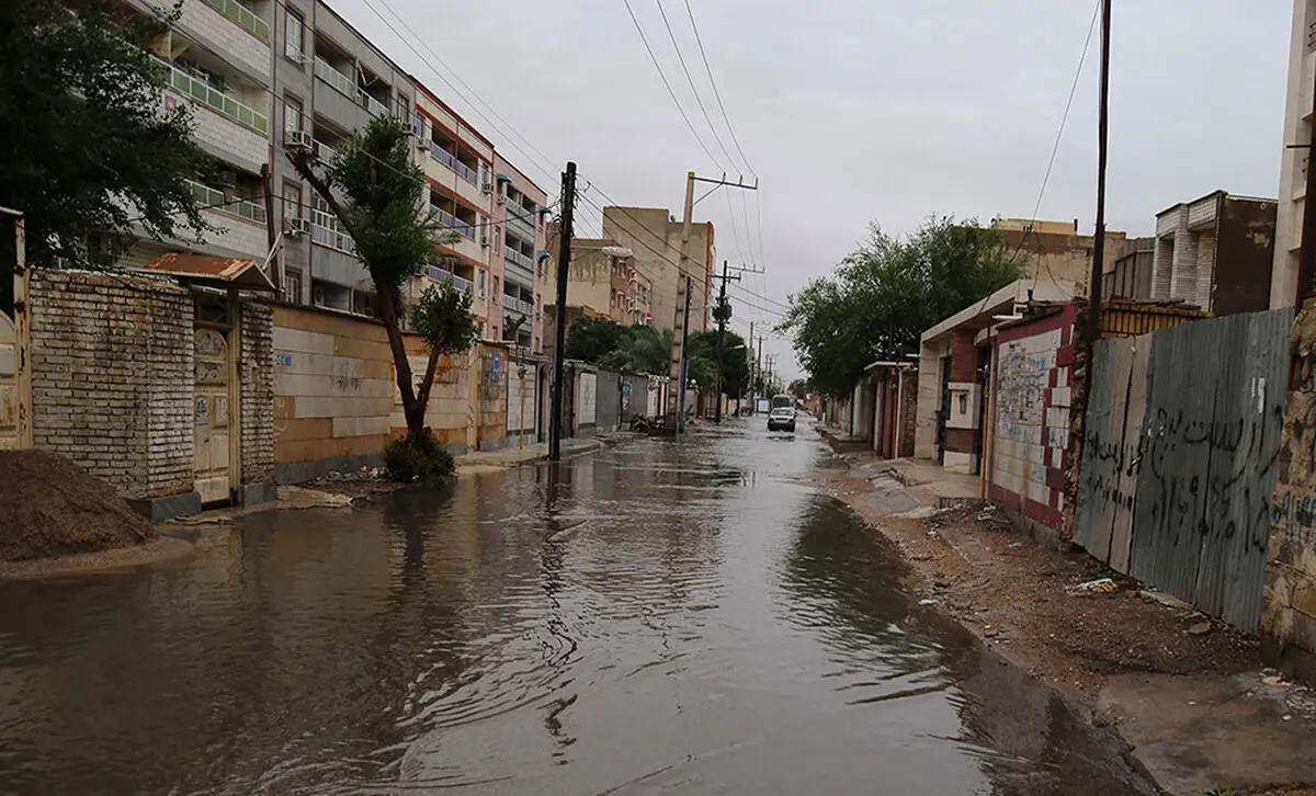 فاضلاب اهواز ظرفیت بارندگی‌های شدید را ندارد/ وضعیت حاد آبگرفتگی در شهرک دانشگاه و منطقه شلنگ آباد