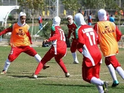 تمرینات تیم ملی فوتبال دختران زیر 14 سال برگزار شد