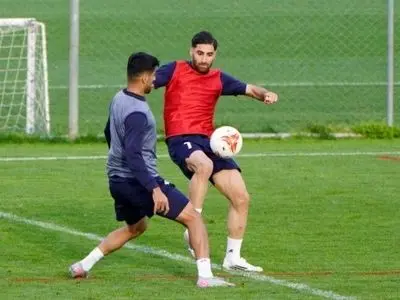 بازی درون‌تیمی جدی و انگیزه بالای ملی‌پوشان در روز آفتابی آنتالیا