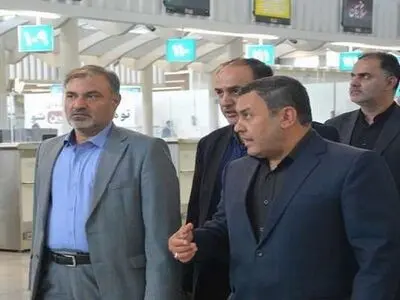 بازدید معاون سازمان بازرسی کل کشور از ترمینال سلام فرودگاه امام خمینی