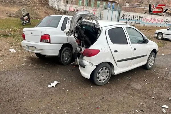 ۱۱ مصدوم بر اثر تصادف ۳ خودرو در آق_قلا