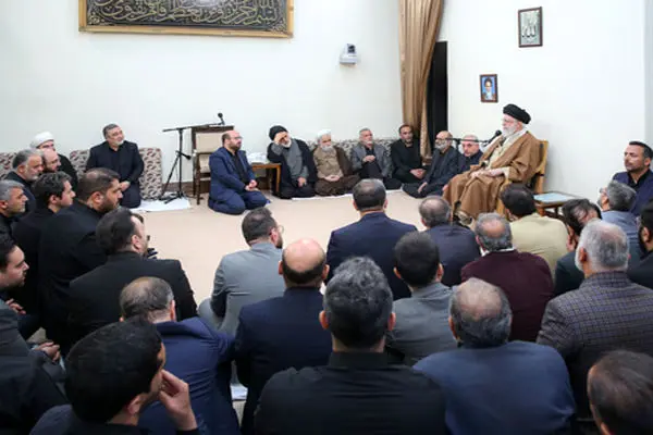 گزیده بیانات رهبر انقلاب در پایان مجلس عزاداری سالروز شهادت حضرت امام جعفر صادق علیه‌السلام