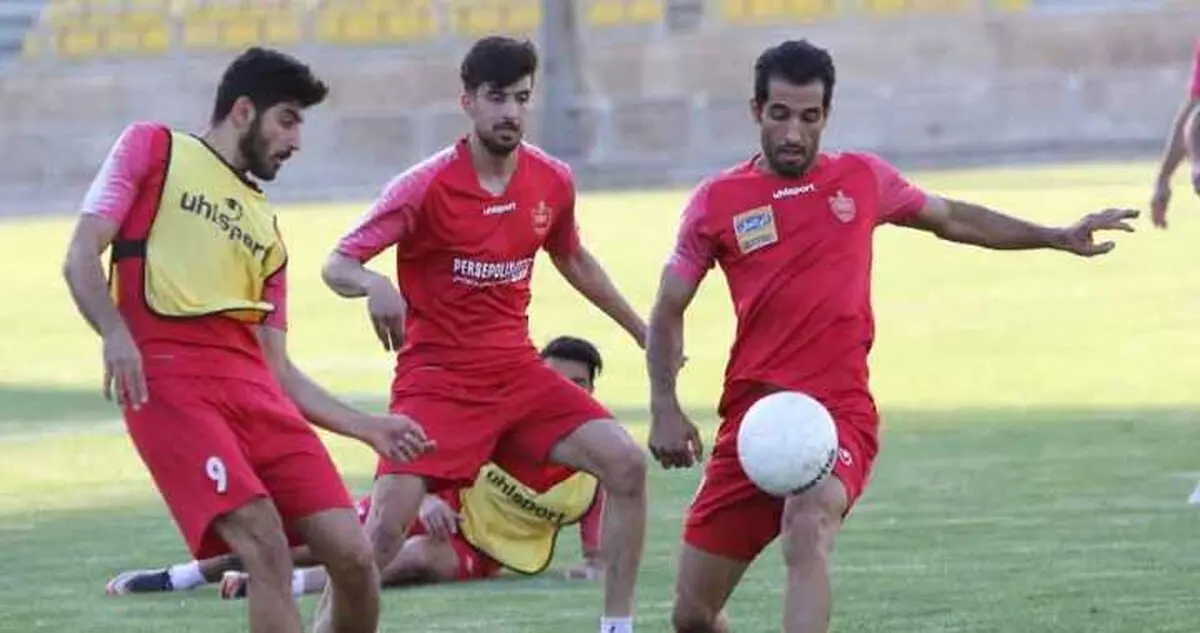 تمرینات پرسپولیس زیر نور برگزار می‌شود