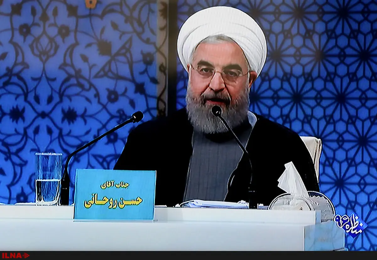 روحانی در صداوسیما حضور یافت