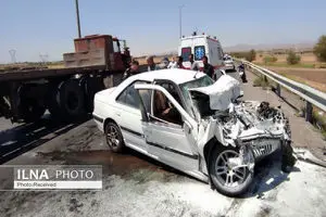 فوت راننده ۱۷ ساله پژو پارس در شاهین شهر 