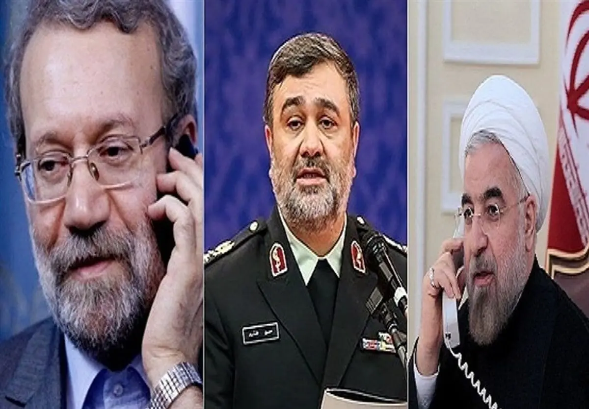 تقدیر لاریجانی و روحانی از عملکرد پلیس در روزهای اخیر