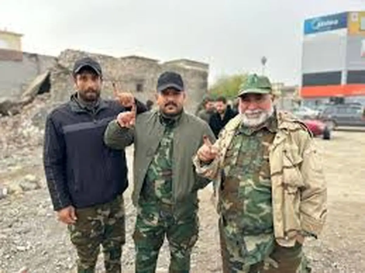 حضور مجروحان حشد شعبی در انتخابات + فیلم