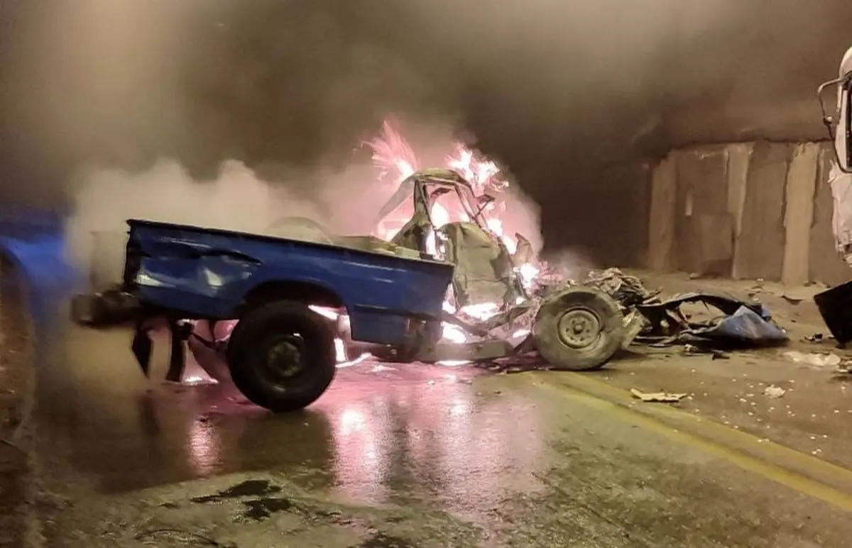 تصادف در جاده یاسوج - بابامیدان چهار کشته و یک مصدوم برجا گذاشت