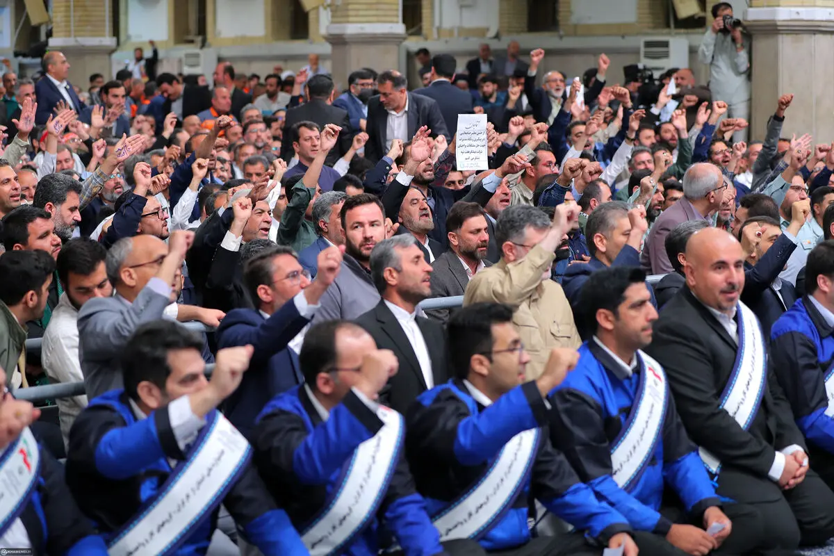دست‌نوشته جالب یکی از کارگران نیشکر هفت تپه برای تشکر از رهبرانقلاب/ عکس