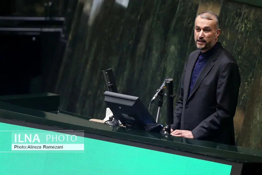 وزیر خارجه ساعت ۱۳ برای ارائه گزارش درباره بحران غزه به مجلس می‌آید