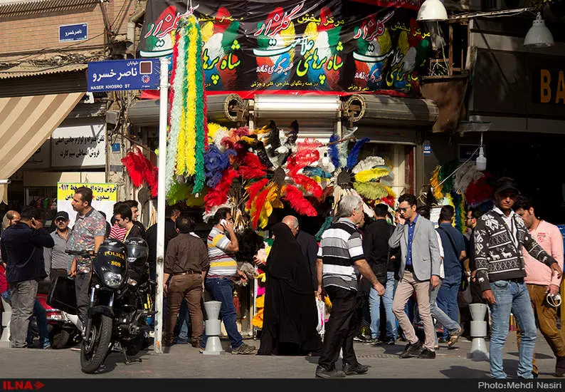 بازار تهران در ایام محرم