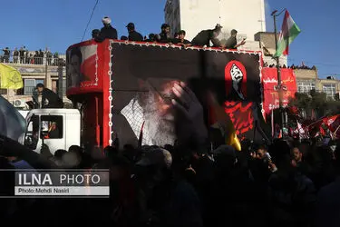 تشییع پیکر مطهر رهبر شهید انقلاب در مشهد/ 3