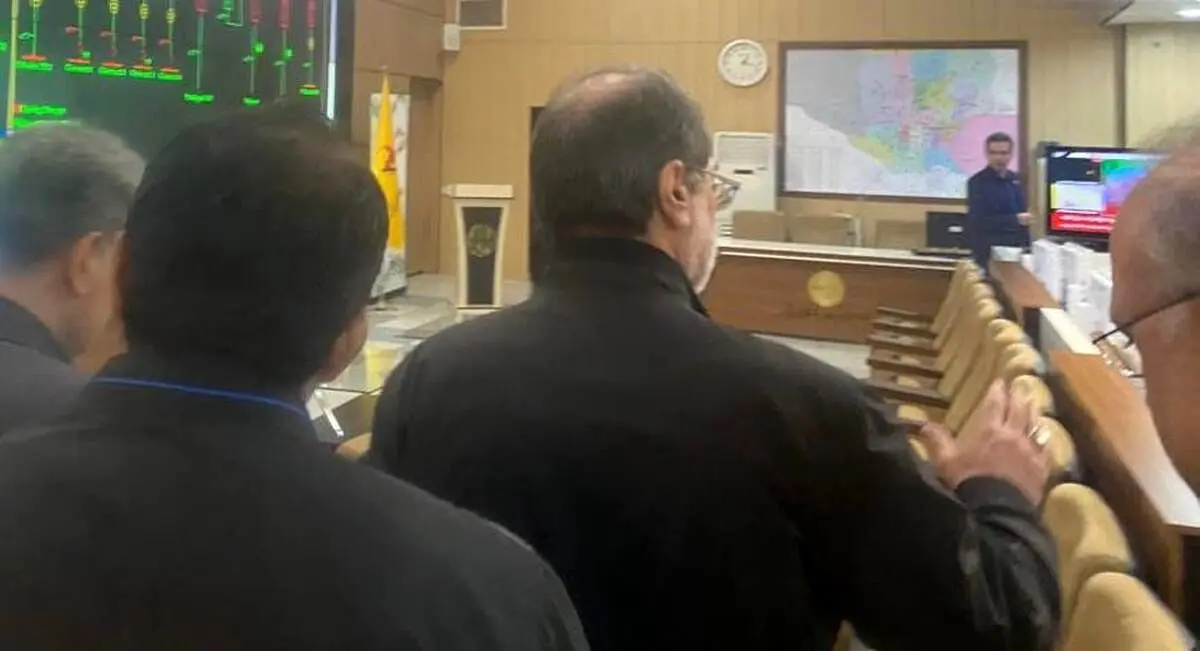 بازدید رئیس سازمان بازرسی کل کشور از مرکز دیسپچینگ برق تهران