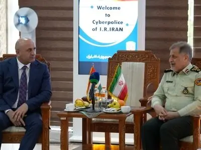 رئیس پلیس فتا با معاون وزیر امور داخله جمهوری تاجیکستان دیدار کرد