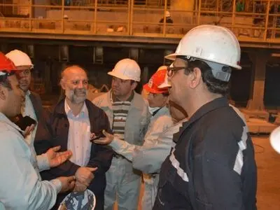 دبیرکل خانه کارگر از مجتمع فولاد خراسان بازدید کرد