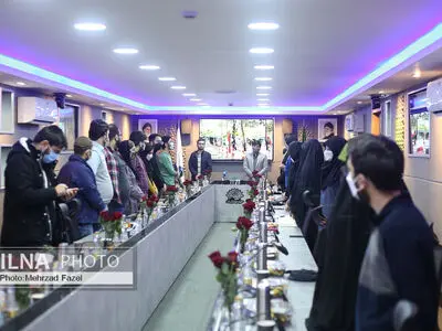 نشست خبری حمیدرضا جعفریان (رییس سازمان سینمایی حوزه هنری) 