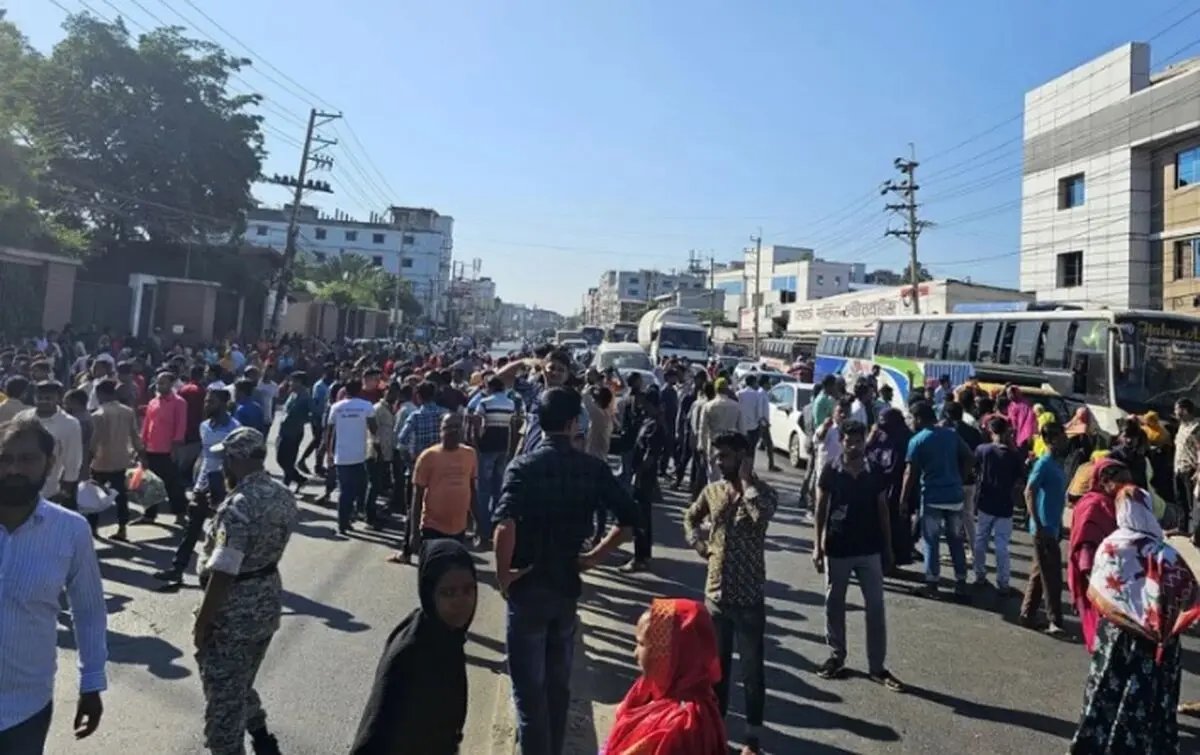 تعطیلی ۱۴ کارخانه پوشاک بنگلادش در دور جدید اعتصابات