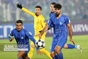 دیدار تیم ‌های فوتبال استقلال ایران و الوصل امارات