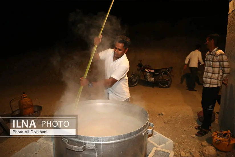 پخت نذری سنتی در روستای سیاهوی هرمزگان - 09