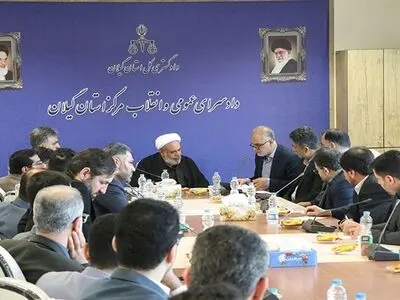 بازدید رئیس کل دادگستری گیلان از دادسرای مرکز استان 