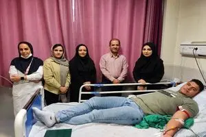 فرآیند اهدای سلول‌های بنیادی در شیراز  انجام گرفت