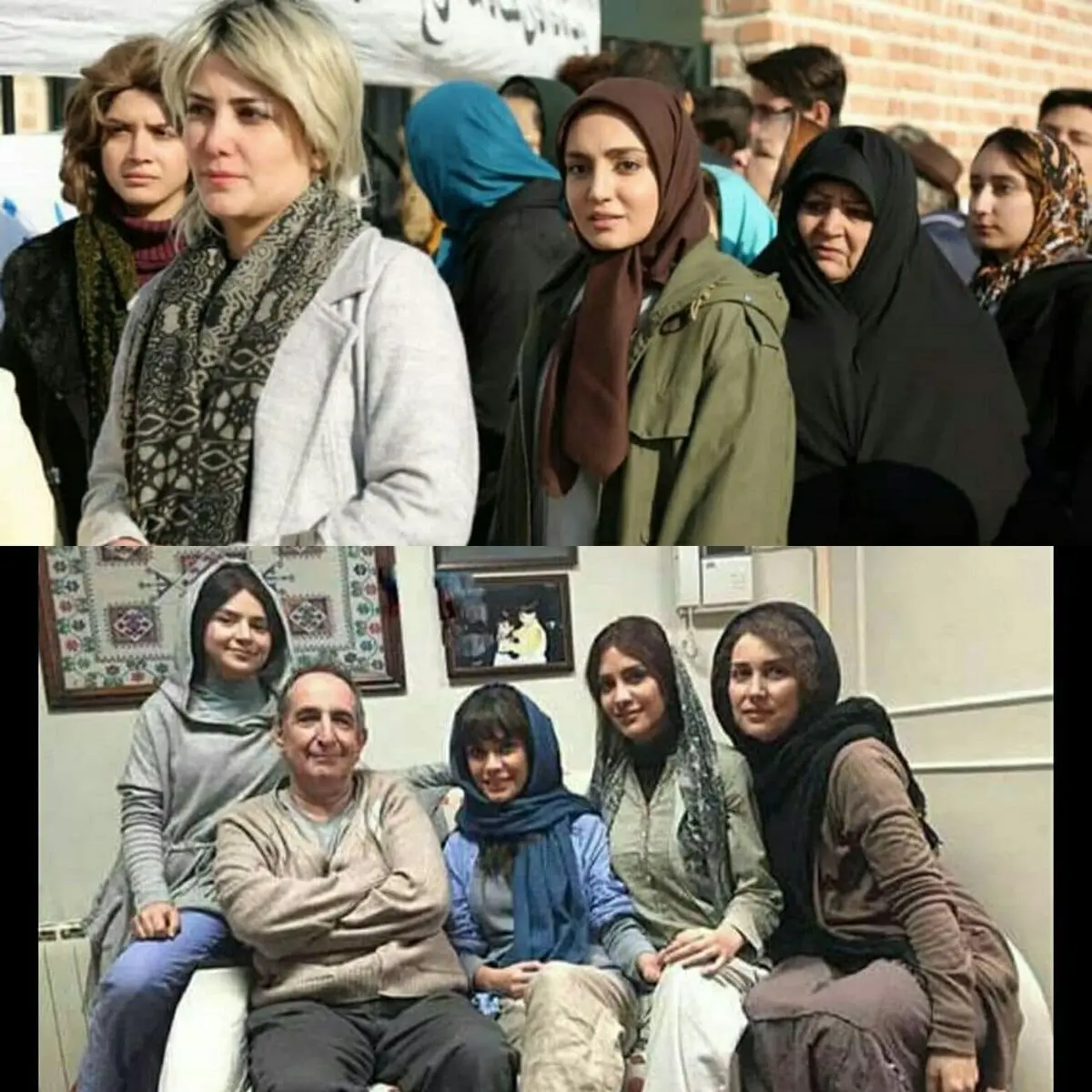 واکنش کیانوش عیاری به حضور زنان با کلاه گیس در سریال «روزهای ابدی»+فیلم