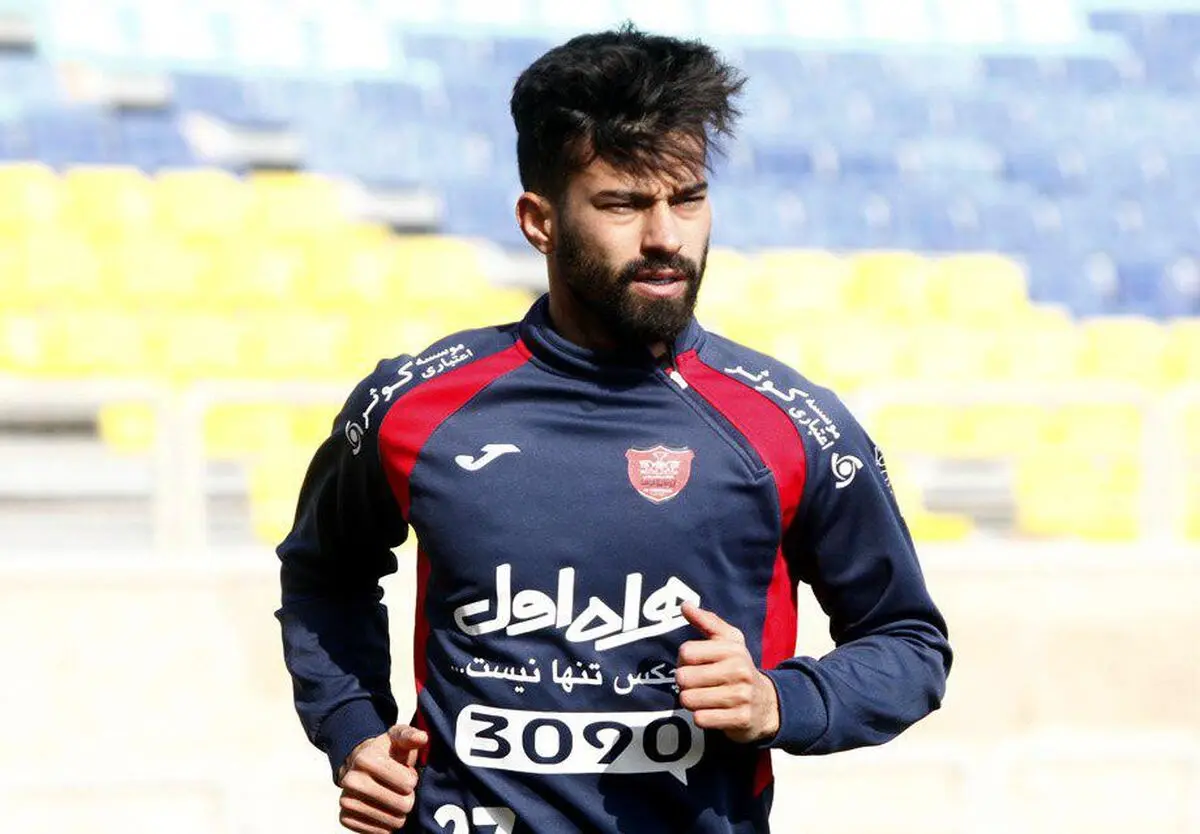 رضاییان در تست پزشکی باشگاه پرسپولیس
