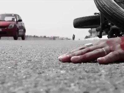 مرگ موتور سوار بر اثر بی‌توجهی به جلو در فراهان
