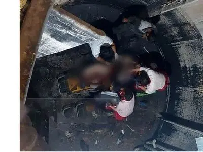 مصدومیت یک کارگر شهرک صنعتی زنجان بر اثر سقوط در مخزن مواد 