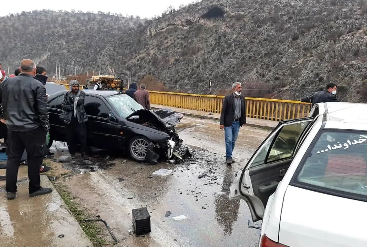 سانحه رانندگی در جاده‌ چالوس ۶ مصدوم برجا گذاشت