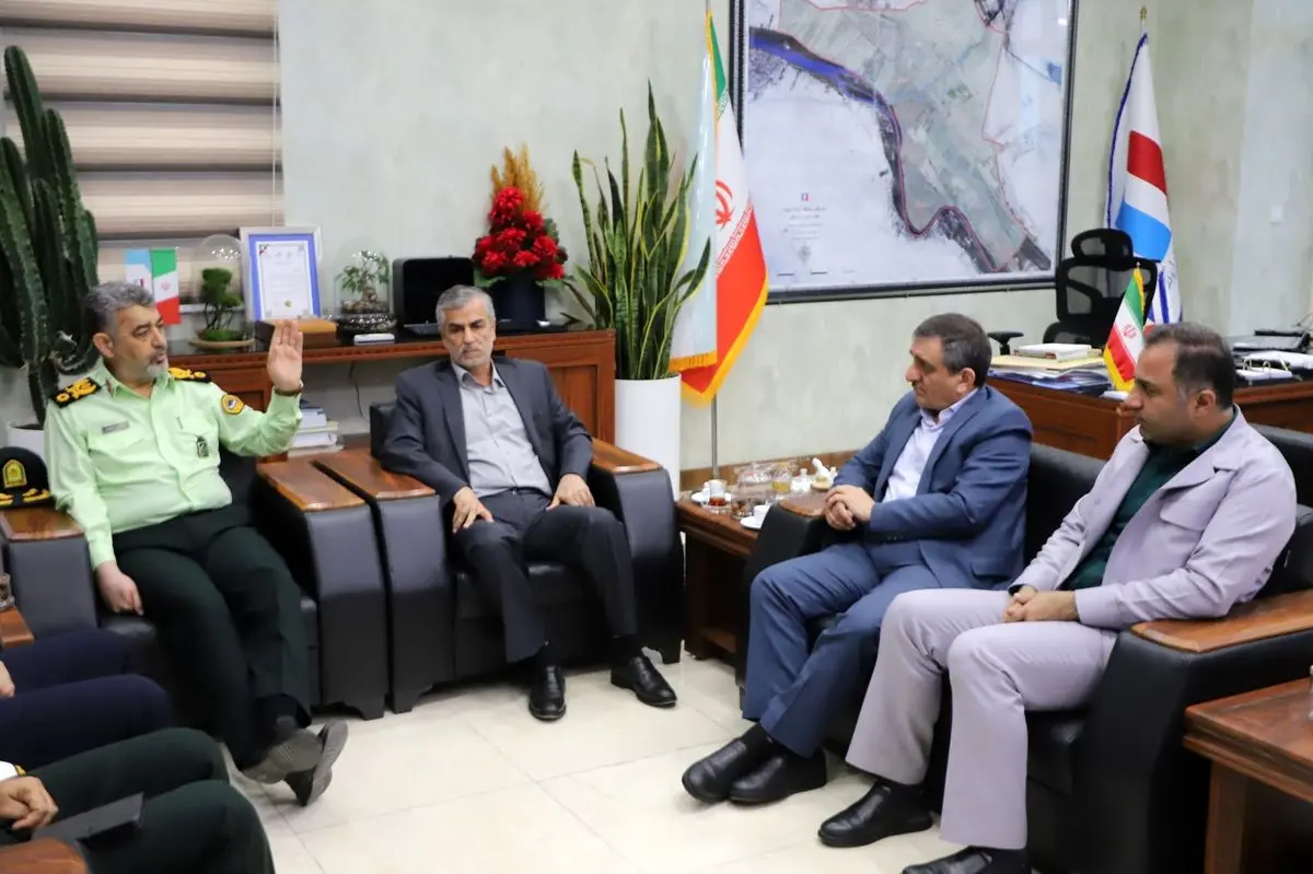 همکاری راهبردی منطقه آزاد اروند برای تقویت امنیت منطقه