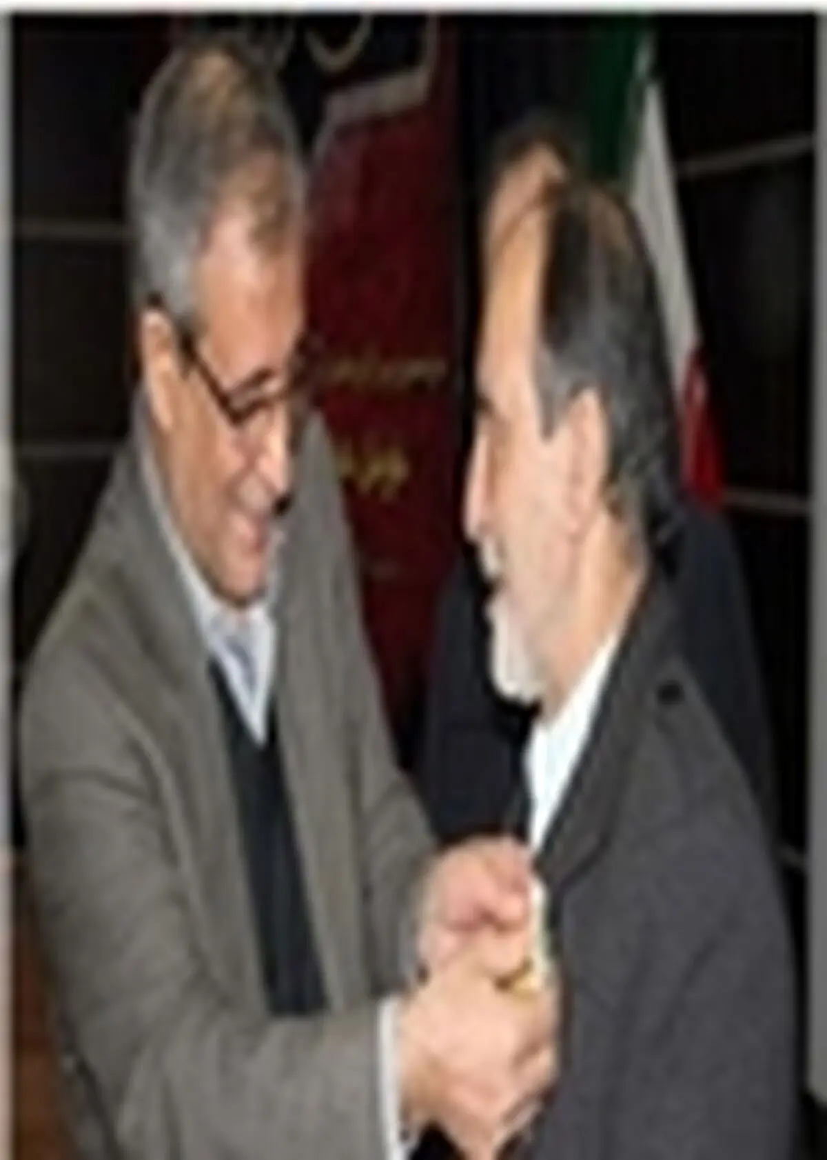 نشان تبریز بر سینه حاج مقصود پوررادی