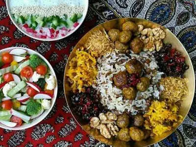 قنبرپلو؛ غذایی که بی نظری و خاص
