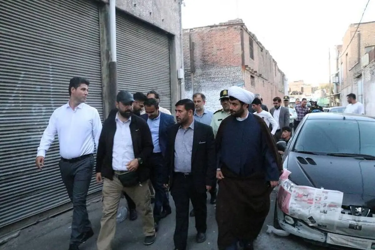 بازدید معاون حقوق عامه و پیشگیری از وقوع جرم دادستانی تهران از مناطق شوش و هرندی