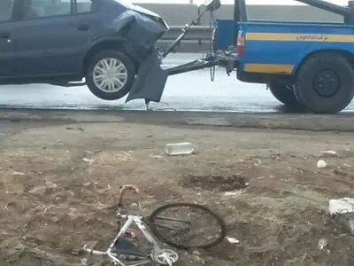 مرگ ناگهانی قهرمان دوچرخه سواری ایران در سانحه رانندگی آزاد راه کرج