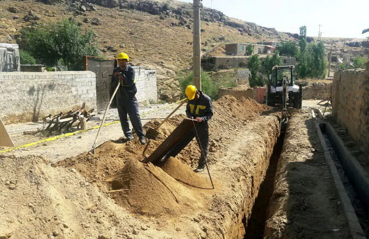 بهره‌مندی روستاهای بخش ذلقی از نعمت گاز 